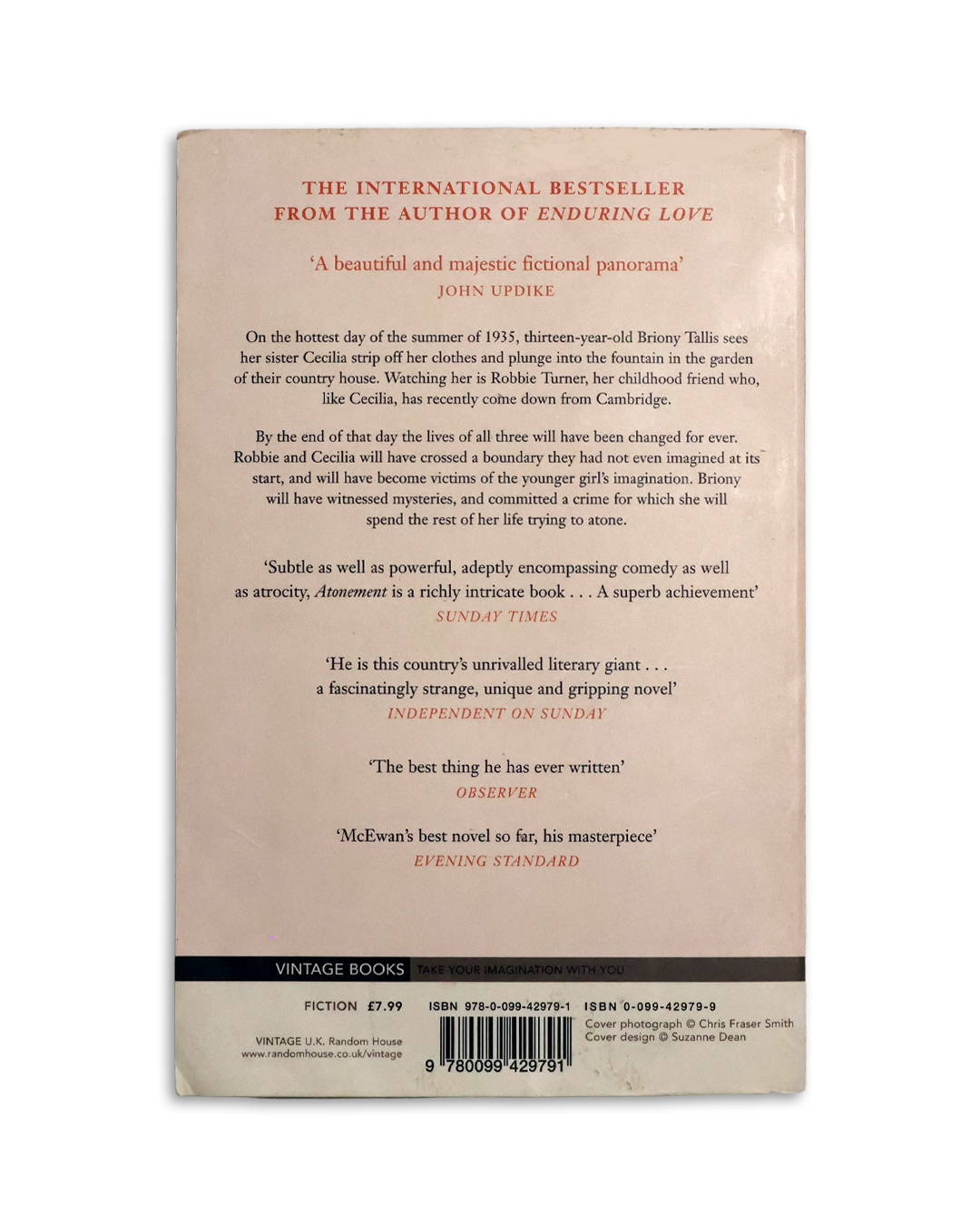 Atonement by Ian McEwan