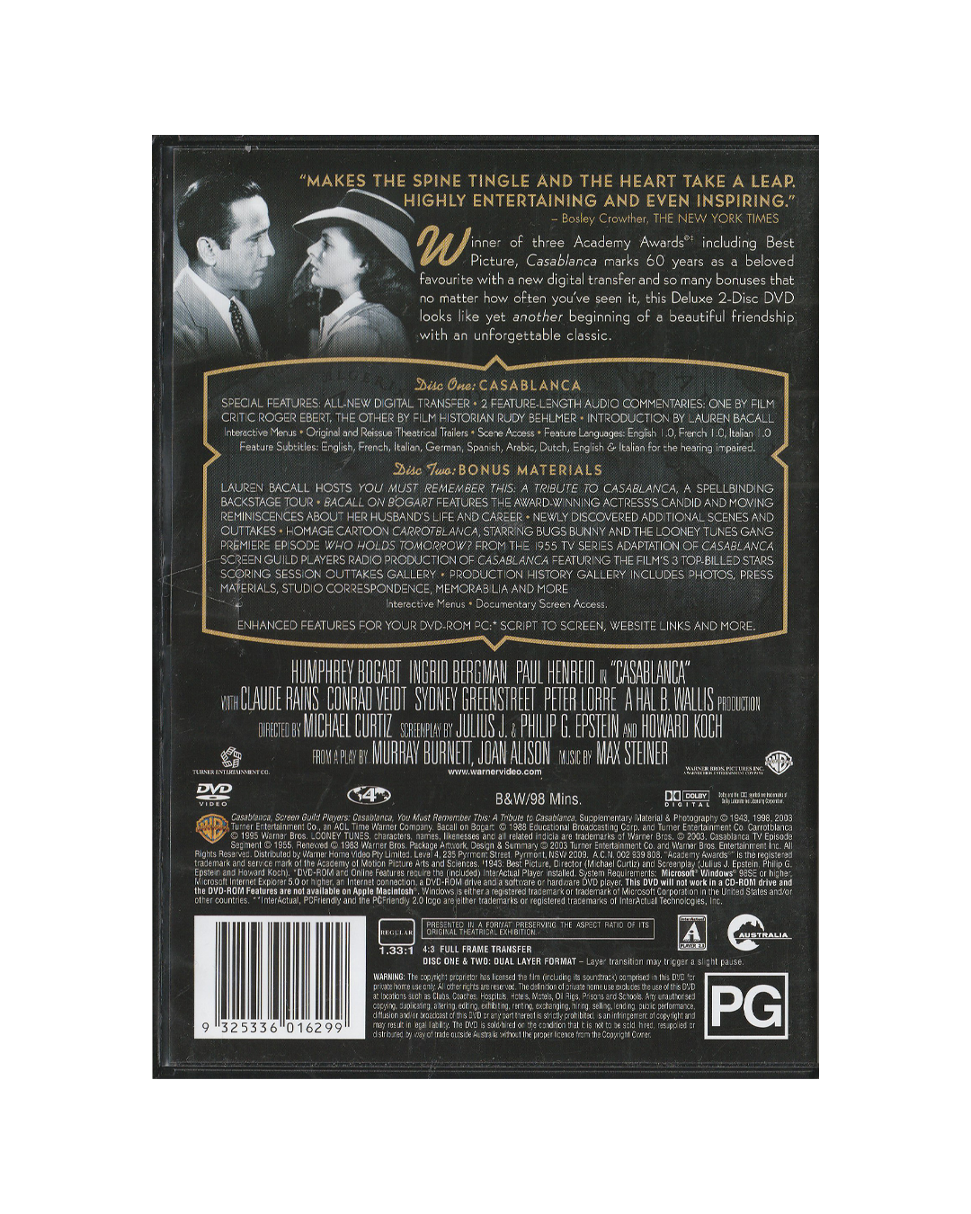 Casablanca DVD