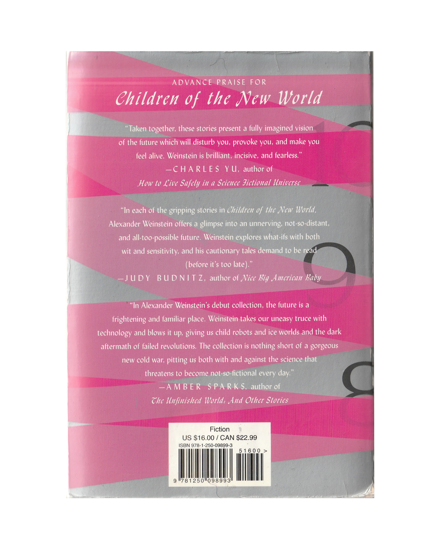 Children of the New World by Alexander Weinstein