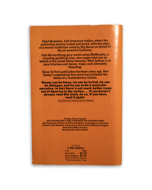 One Flew Over The Cuckoo's Nest by Ken Kesey