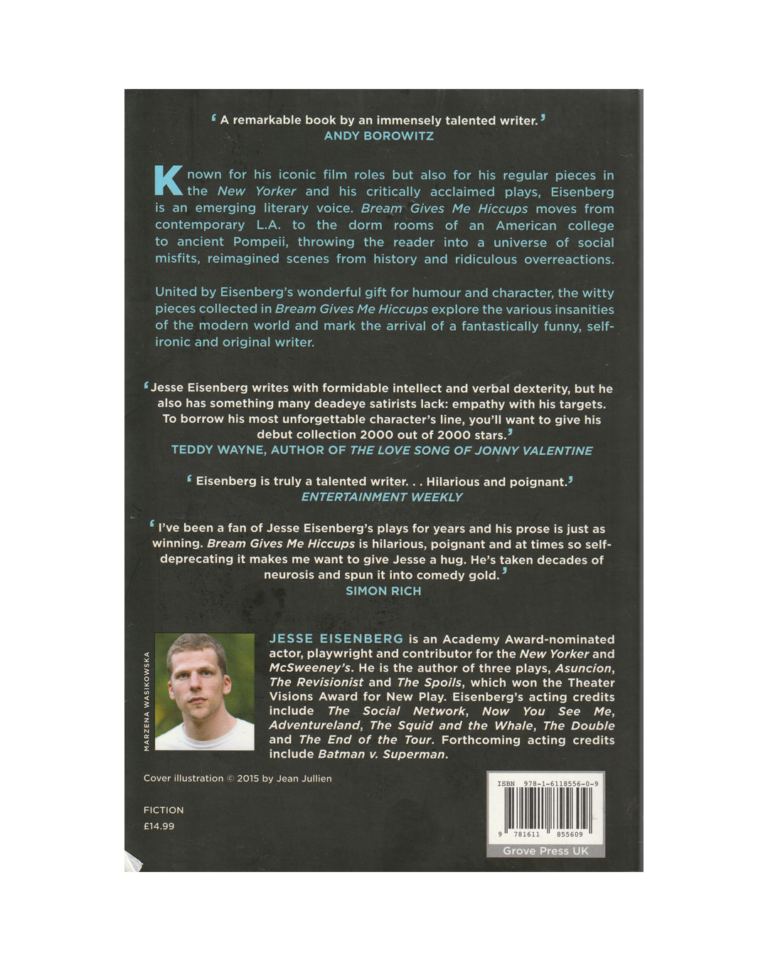 Bream Gives Me Hiccups by Jesse Eisenberg