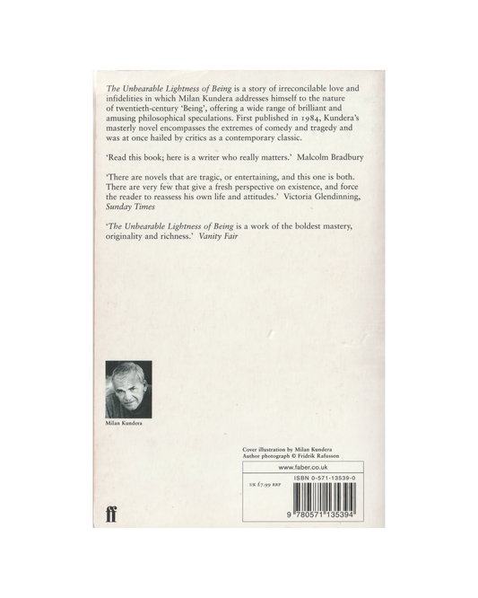 The Unbearable Lightness of Being by Milan Kundera