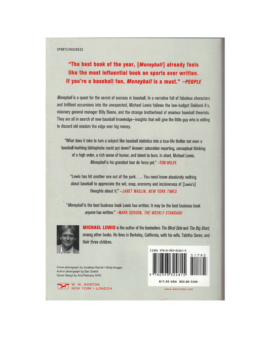 Moneyball by Michael Lewis