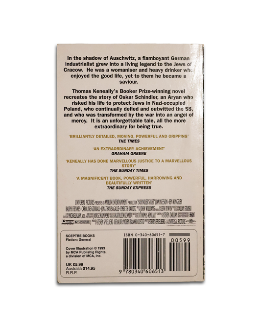 Schindler's List by Thomas Keneally