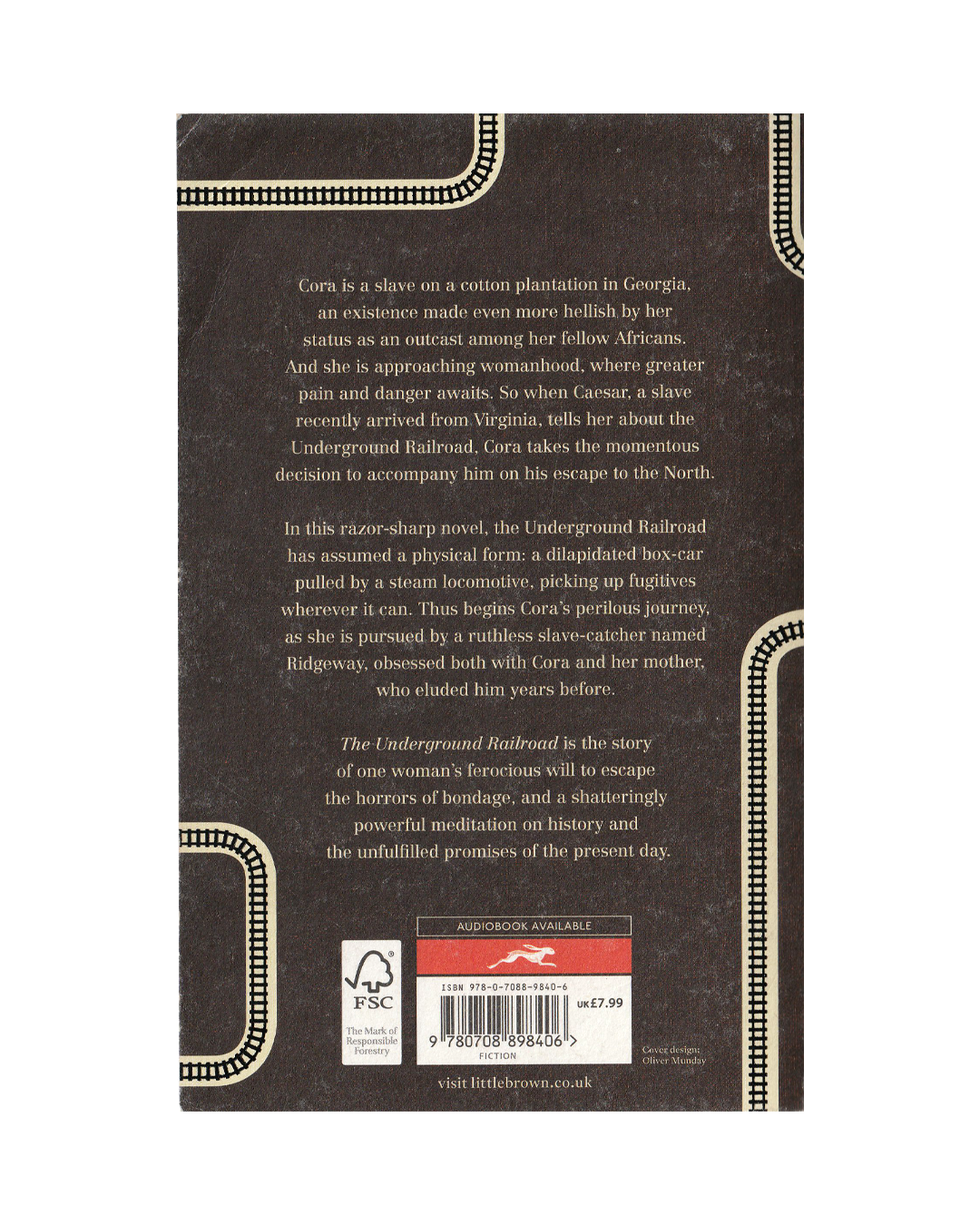 The Underground Railroad by Colson Whitehead