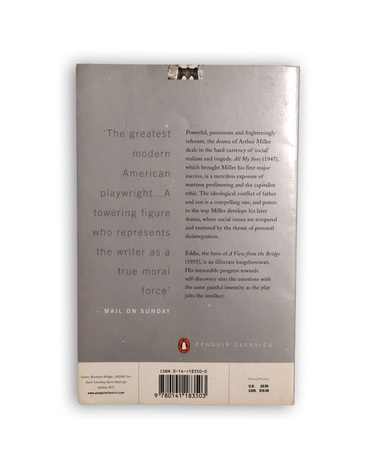 A View From The Bridge by Arthur Miller