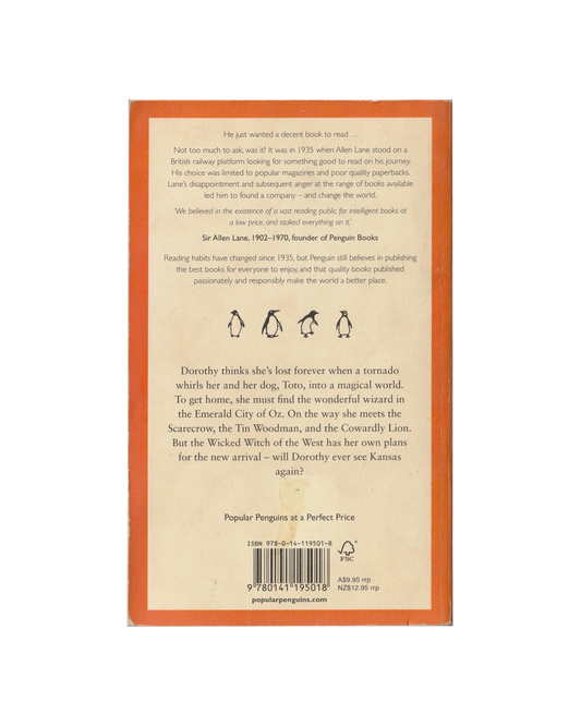 The Wonderful Wizard of Oz by L. Frank Baum