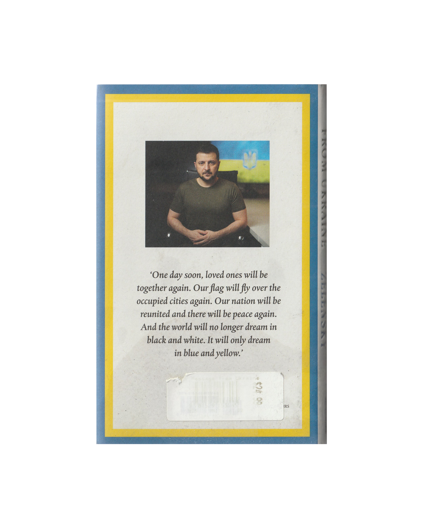 A Message from Ukraine by Volodymyr Zelensky