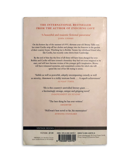 Atonement by Ian McEwan