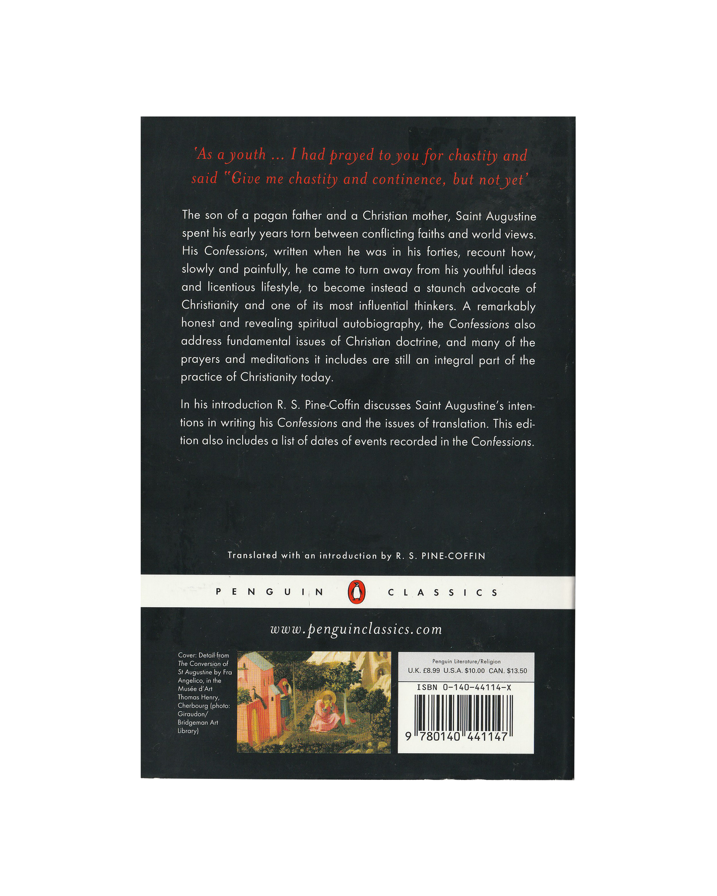 Confessions by Saint Augustine