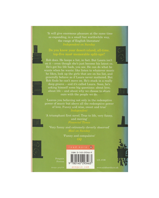 High Fidelity by Nick Hornby 