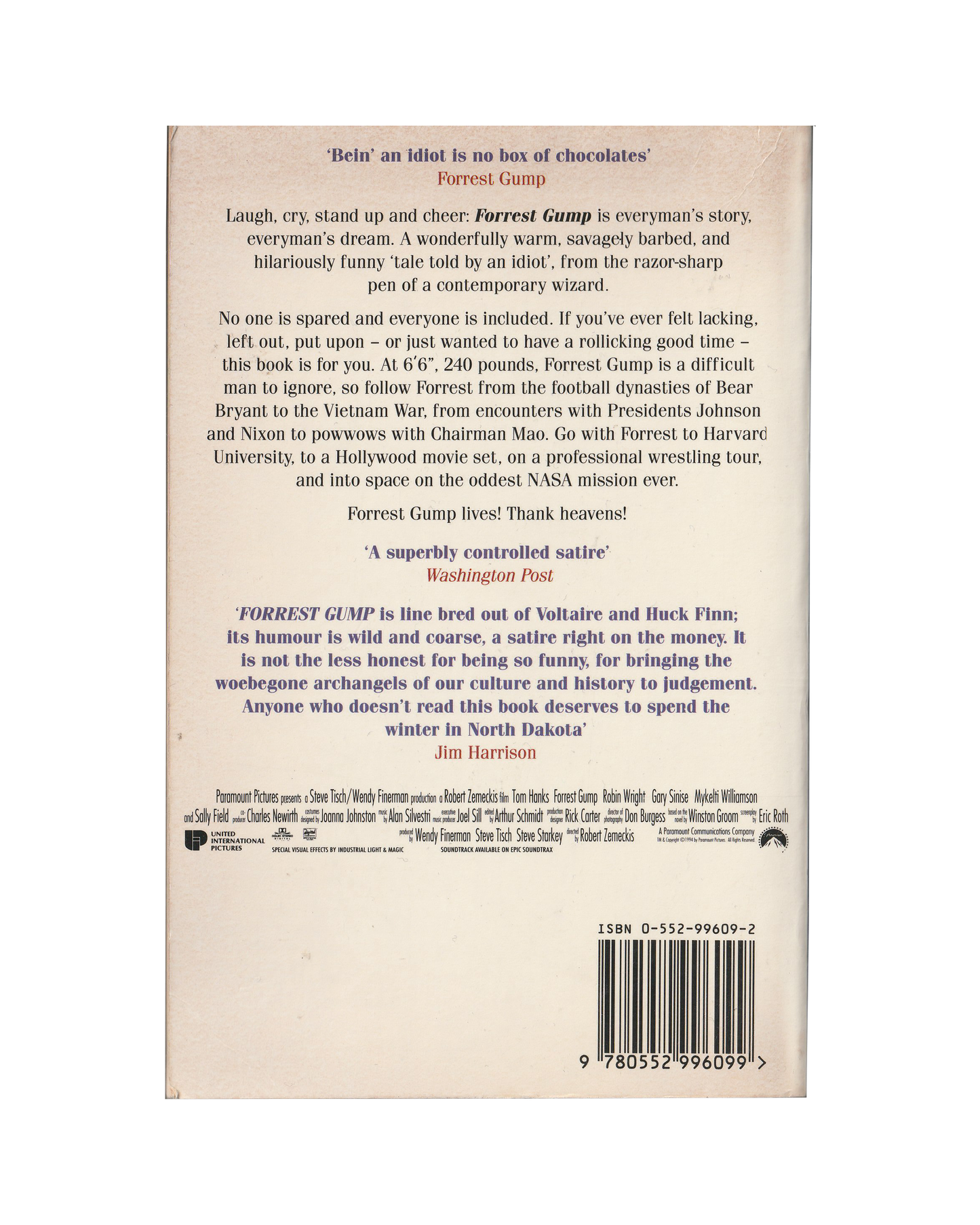 Forrest Gump by Winston Groom