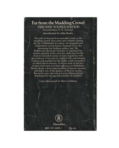 Far from the Madding Crowd by Thomas Hardy