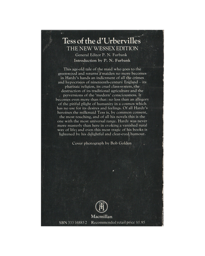 Tess of the d'Urbervilles by Thomas Hardy