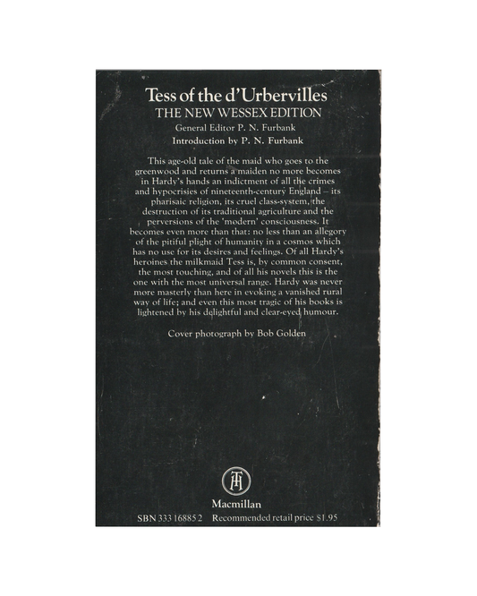 Tess of the d'Urbervilles by Thomas Hardy