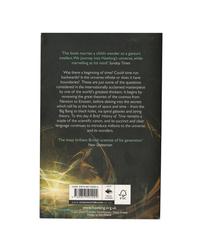A Brief History of Time by Stephen Hawking