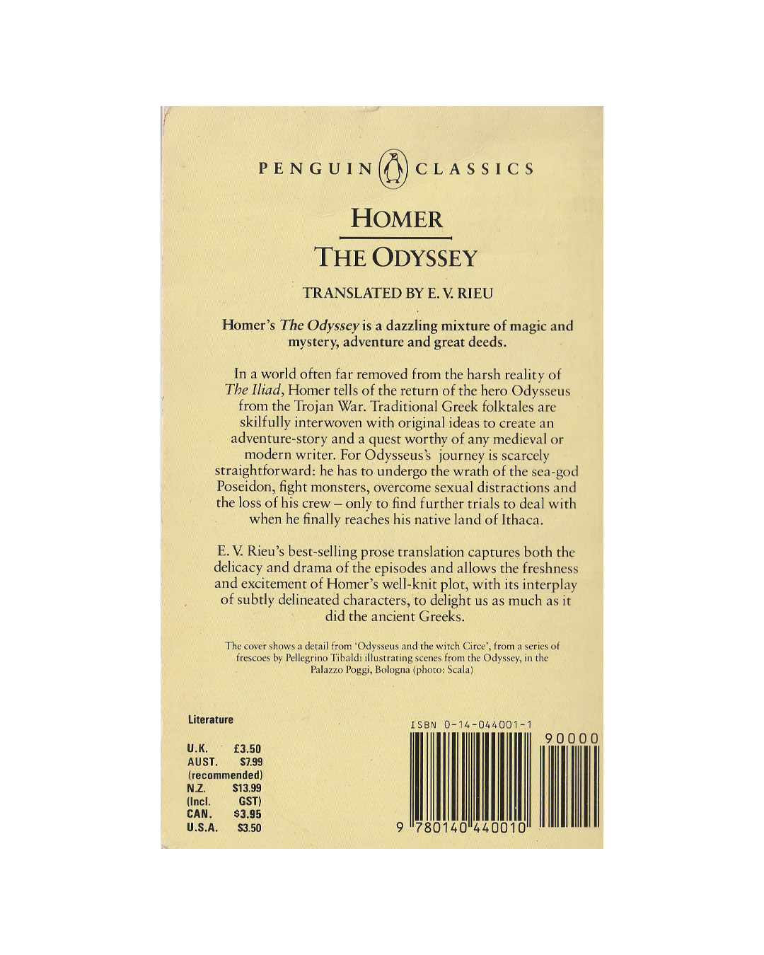 The Odyssey by Homer
