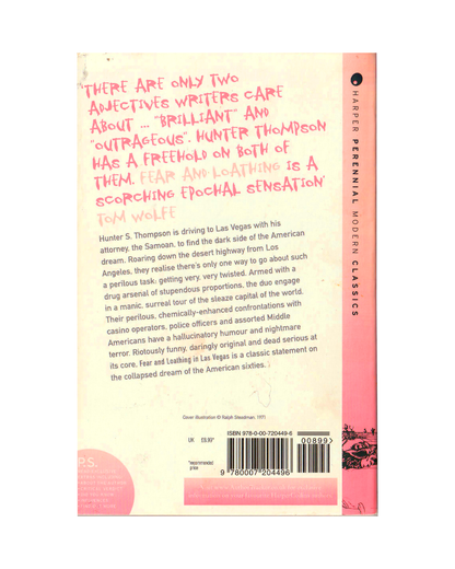 Fear and Loathing in Las Vegas by Hunter S. Thompson