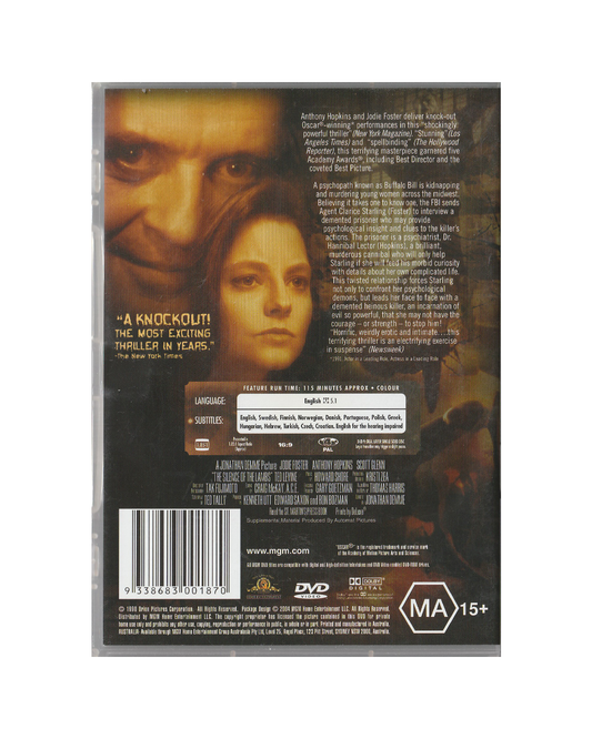 The Silence of the Lambs DVD