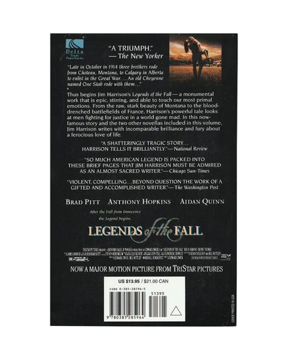 Legends of the Fall by Jim Harrison