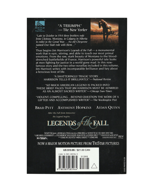 Legends of the Fall by Jim Harrison