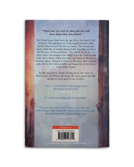 All The Light We Cannot See by Anthony Doerr