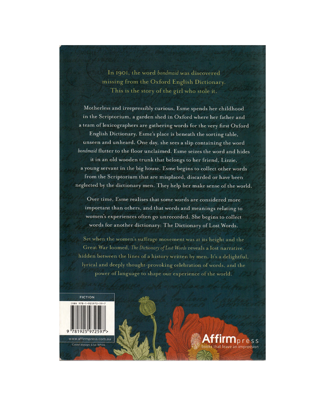 The Dictionary of Lost Words by Pip Williams