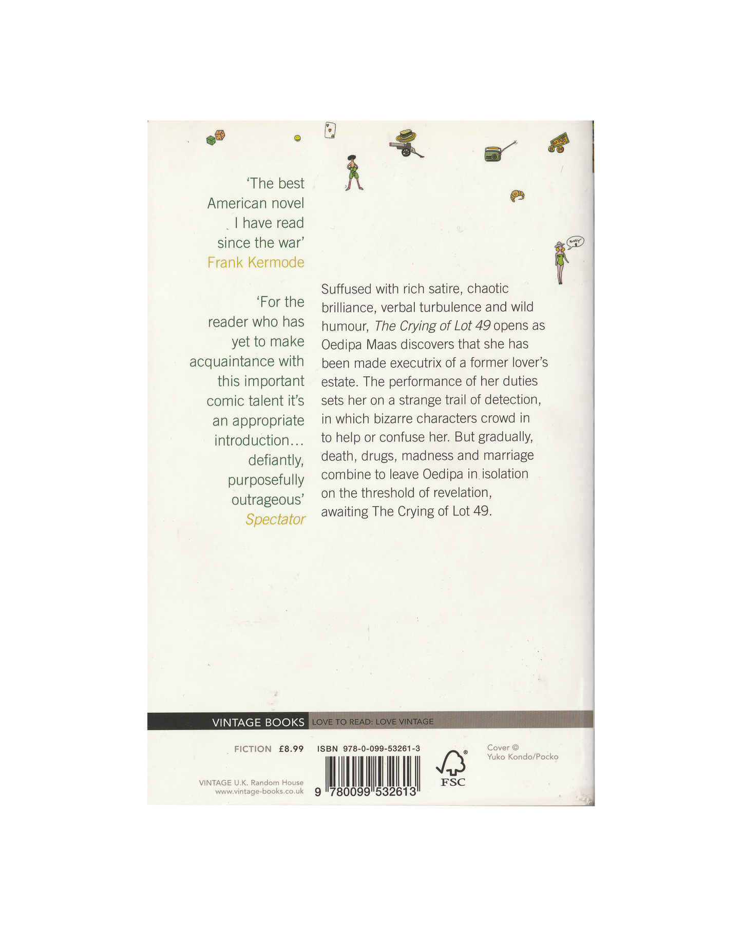 The Crying of Lot 49 by Thomas Pynchon