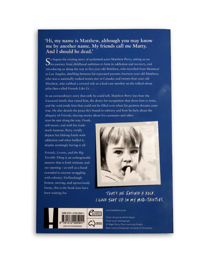 Friends, Lovers, and the Big Terrible Thing by Matthew Perry