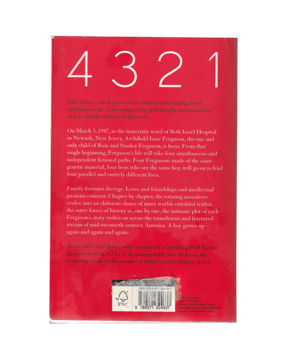 4321 by Paul Auster