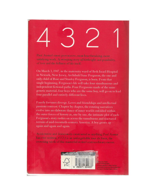 4321 by Paul Auster
