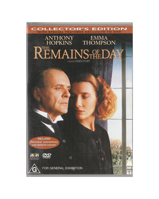 The Remains of the Day DVD