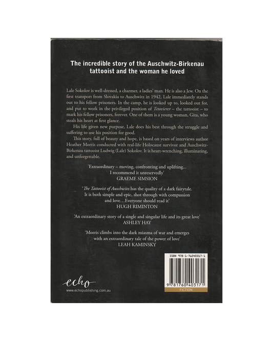 The Tattooist of Auschwitz by Heather Morris