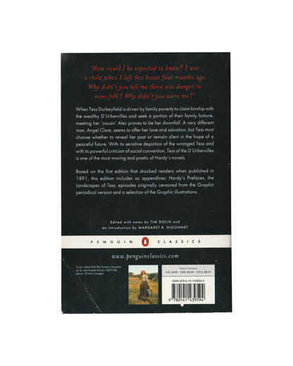 Tess of the D'Urbervilles by Thomas Hardy