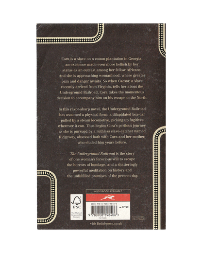 The Underground Railroad by Colson Whitehead